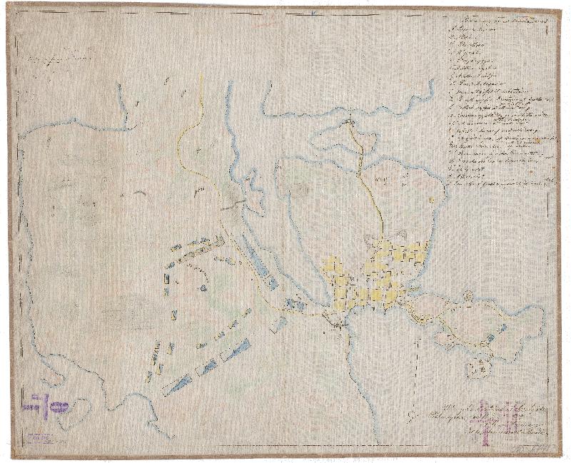 Esikatselukuva: Helsinki
	
		Sisältää luettelon rakennusten sijainnista, jäljennös 1909