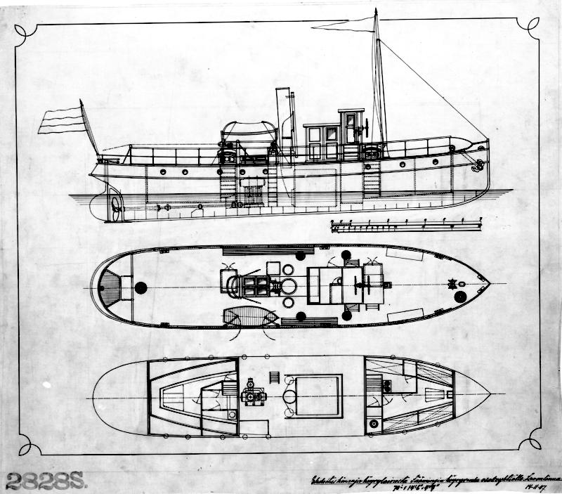 ???resource.thumbnail???: Ehdotus Hinaajahöyrylaivasta Säämingin Höyryvene Osakeyhtiölle Savonlinnaan
	
		2828s