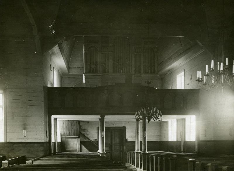 Esikatselukuva:&nbsp;Käkisalmen kirkko
	
		Kuva vanhan kirkon kirkkosalista urkuparvelle päin. Kuva on 
otettu 30.8.1927.