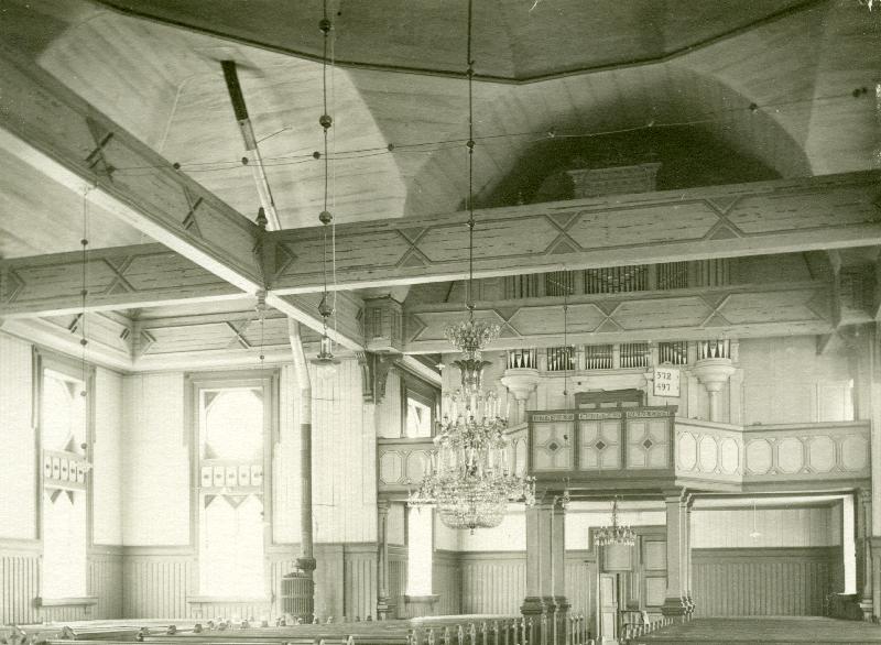 Esikatselukuva:&nbsp;Lappeen kirkko
	
		Kuva kirkkosalista urkuparvelle päin