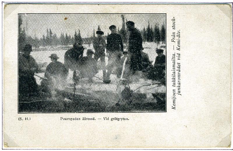 ???resource.thumbnail???: Puuropadan ääressä
	
		Kemijoen tukkilaismailta