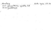 Esikatselukuva: Maistraatin pöytäkirjat 1809 - 1874 Arentitontit
	
		Hakemistot maistraatin pöytäkirjoihin HA:15