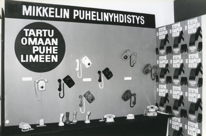 Esikatselukuva: Mikkelin Markkinat - näyttely 1976
	
		Mikkelin Puhelinyhdistyksen osasto