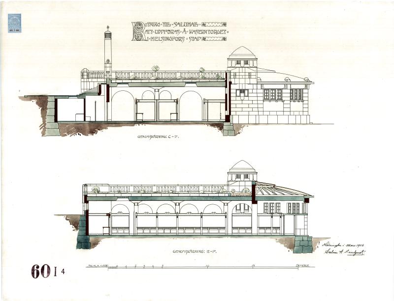 Esikatselukuva:&nbsp;Kasarmitorin kauppahalli_60_I_4