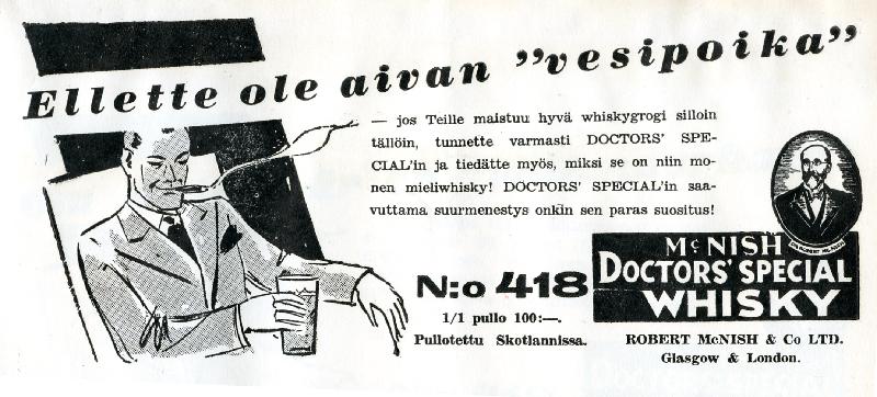 Esikatselukuva: Doctors special whisky