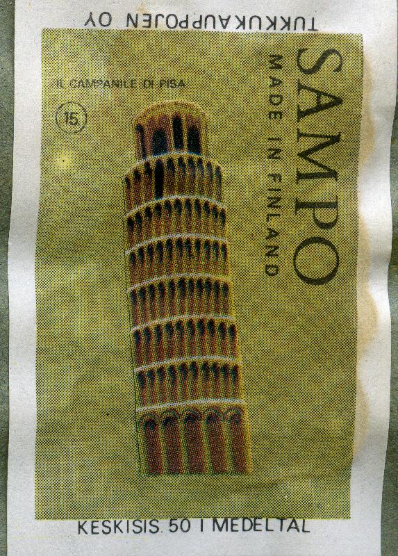 Esikatselukuva: Sampo-tulitikkuetiketti
	
		Il Campanile di Pisa