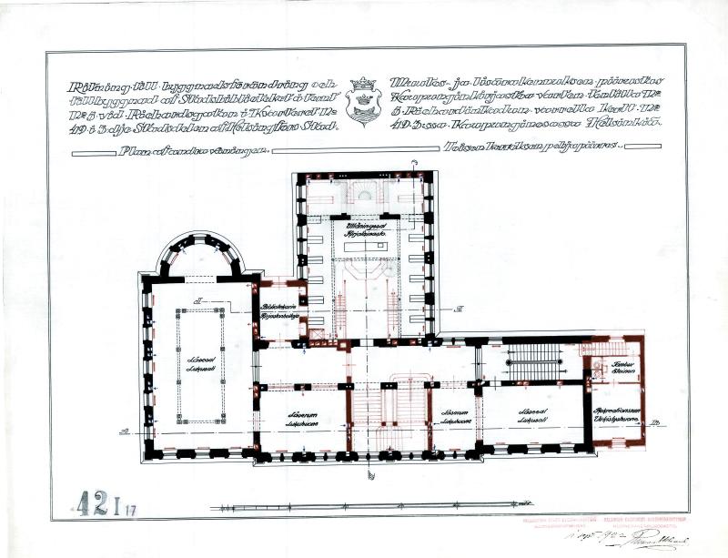 Esikatselukuva: Rikhardinkadun kirjasto_42-I_17_Syyskuu_1922