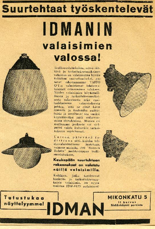 Esikatselukuva: Idman-valaisimet
