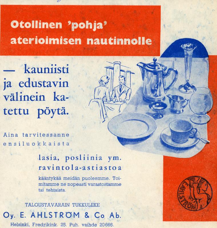 Esikatselukuva: Oy E. Ahlström & Co. Ab