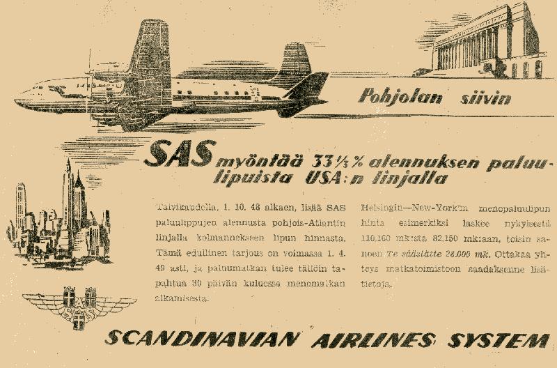 Esikatselukuva: SAS lentokuljetukset