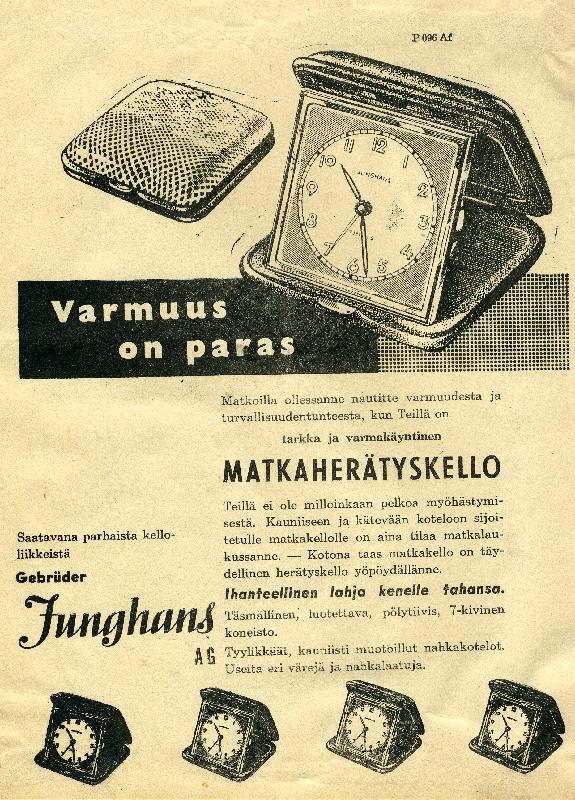 Esikatselukuva: Junghans-herätyskello