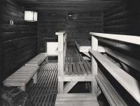 Esikatselukuva: Tamminiemen saunan löylyhuone
	
		Presidentti Urho Kekkosen virka-asunnon Tamminiemen sauna syyskuussa 1972.