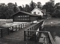 Esikatselukuva: Tamminiemen sauna
	
		Presidentti Urho Kekkosen virka-asunnon Tamminiemen sauna syyskuussa 1972.