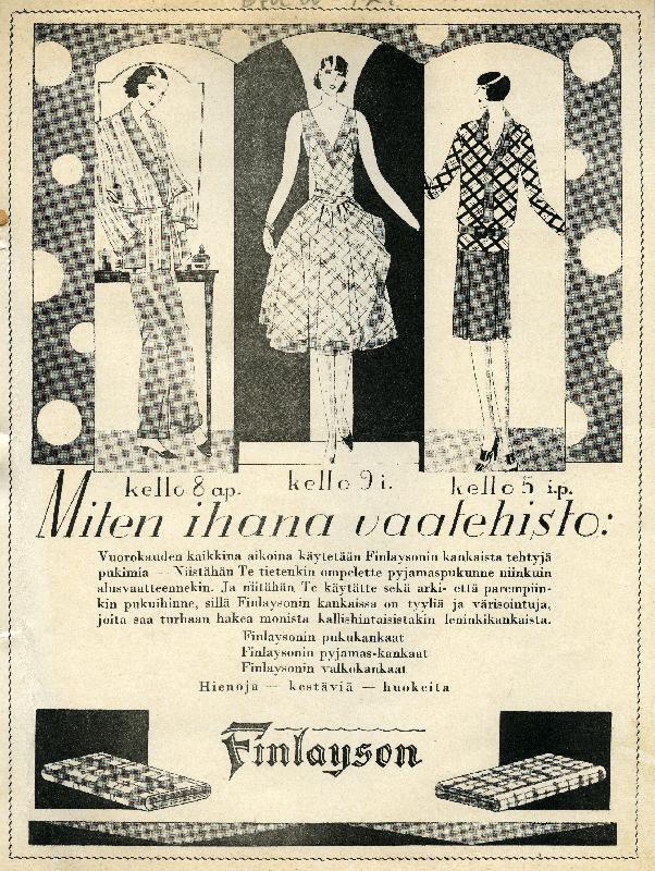 Esikatselukuva: Finlayson-kankaat
