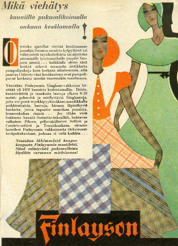 Esikatselukuva: Finlayson-kankaat