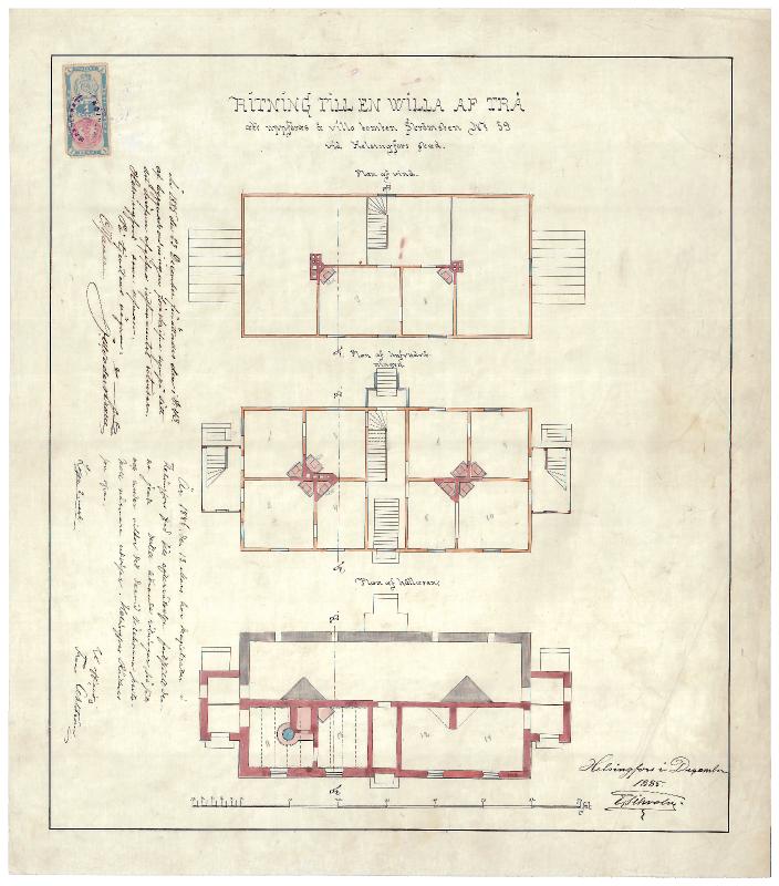 Esikatselukuva: Alue 59a, Strömstens Plantage, pohjapiirros