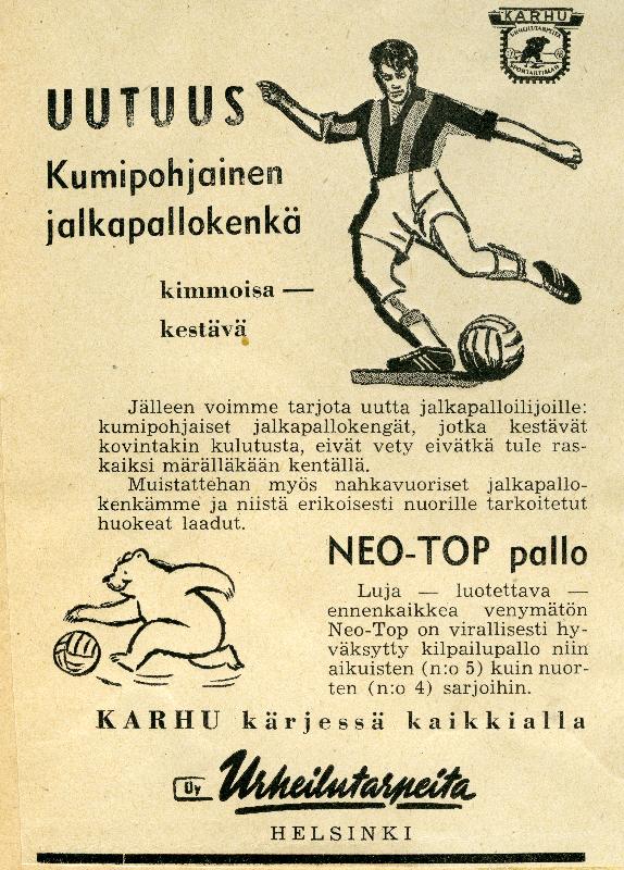 Thumbnail: Karhu-urheiluvälineet