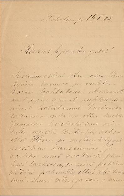 Esikatselukuva:&nbsp;Aimonen Lyydi
	
		Aimonen Lyydi (Toholampi) S: 14.5.1903