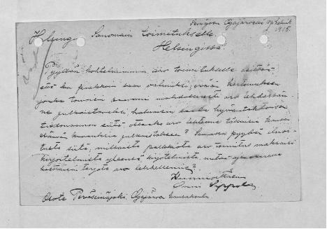 Esikatselukuva: Sippola, Onni
	
		Sippola, Onni (Seinäjoki): S: 10.2.1915.
