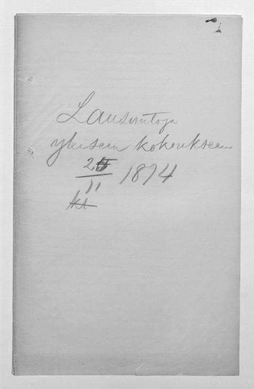 Esikatselukuva: Lähettyjä lausuntoja ohjelmajulistus- luonnoksesta yleistä kokousta 25.11.1894 varten
	
		Lähettyjä lausuntoja ohjelmajulistusluonnoksesta yleistä kokousta 25.11.1894 varten: 1. Kaarlo Br...