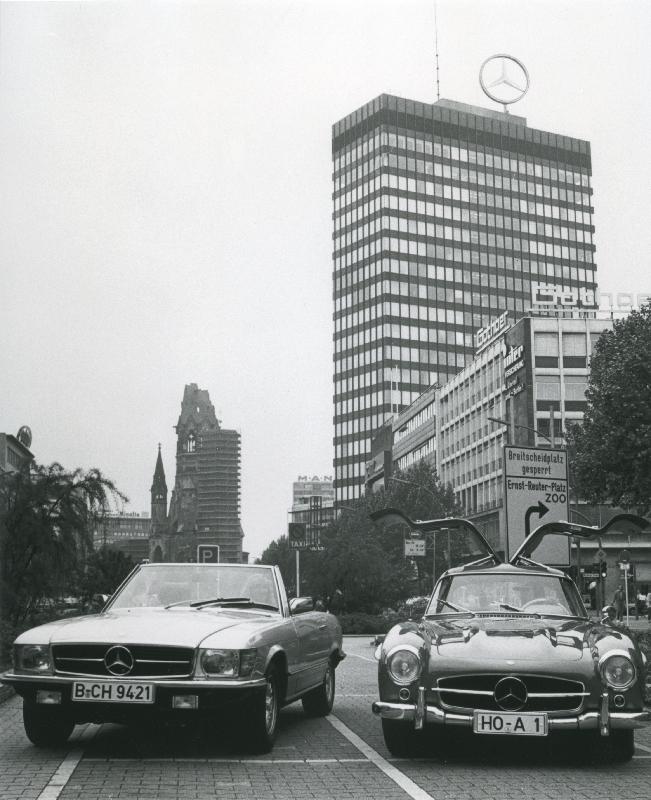 Esikatselukuva: Näkymä Berliinistä
	
		Europa-Centerin tornitalo, Keisari Vilhelmin muistokirkko.
Kuva: IN-Presss/Mercedes-Benz