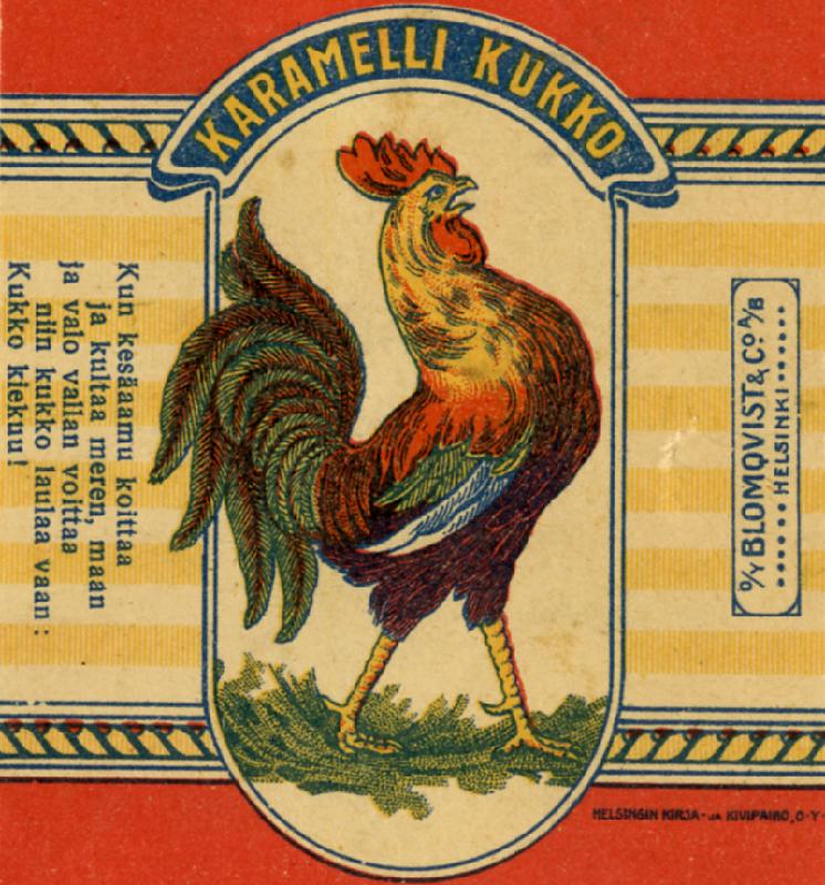 ???resource.thumbnail???: Karamelli kukko -etiketti