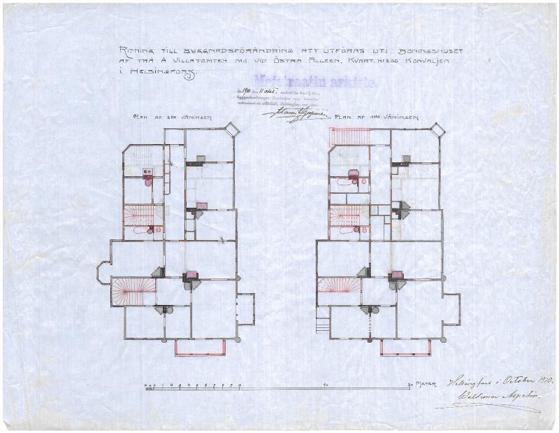 Esikatselukuva:&nbsp;Itäinen Puistotie 1, pohjapiirros