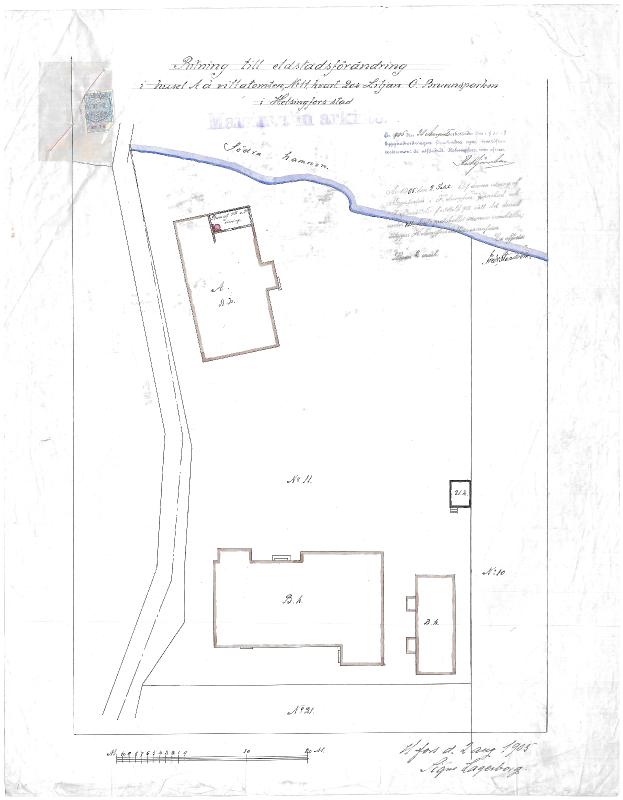 Esikatselukuva:&nbsp;Siltatie 2, asemapiirros
