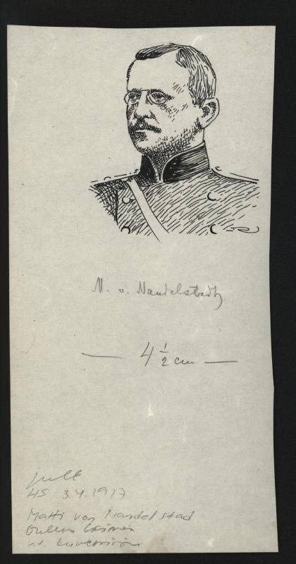 Esikatselukuva: HS 3.4.1917 Matti von Nandelstadh
	
		Matts (Matti) von Nandelstadh (1862 Kalajoki –  1931) oli suomalainen upseeri ja hallintomies jok...