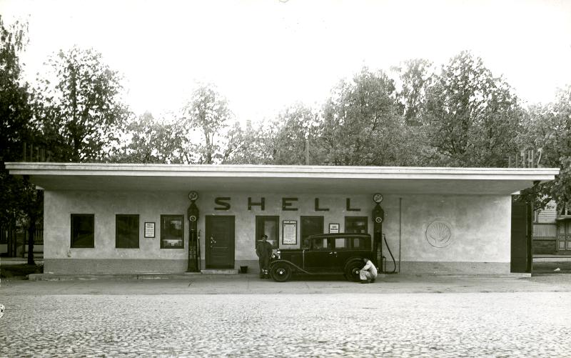 Esikatselukuva: Shell-huoltoasema, Porvoo
	
		Huoltoaseman rakennusvuosi 1932.