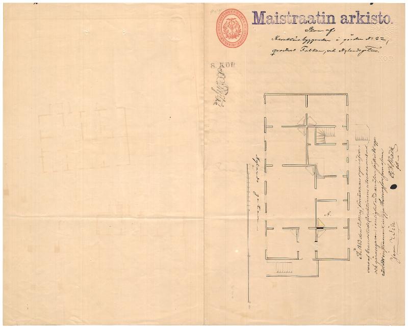 Esikatselukuva: Uudenmaankatu 29, pohjapiirros