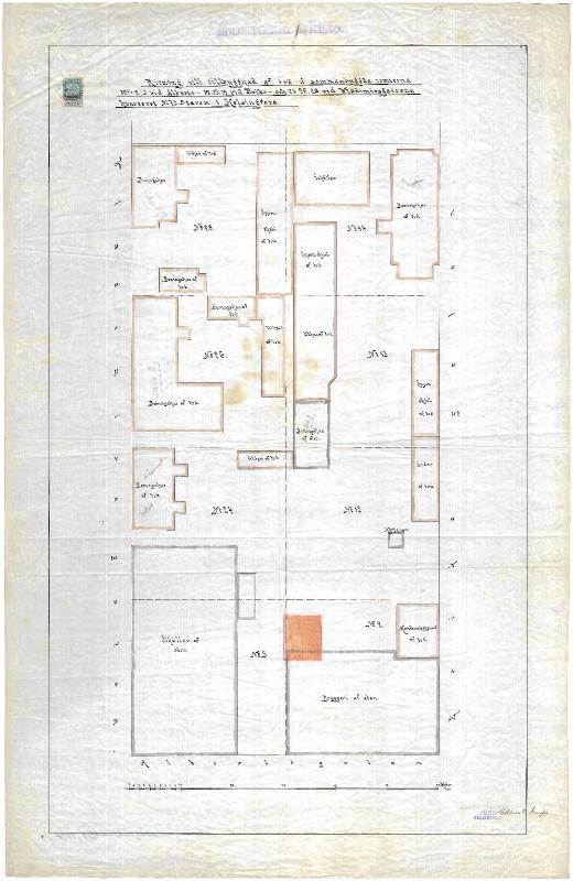 Esikatselukuva: Kalevankatu 37-43, asemapiirros