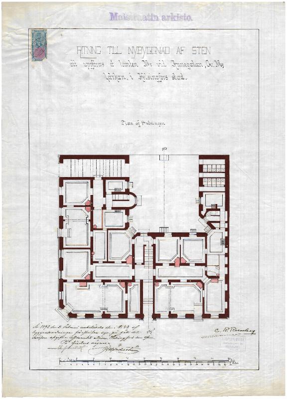 Esikatselukuva:&nbsp;Annankatu 24, pohjapiirros