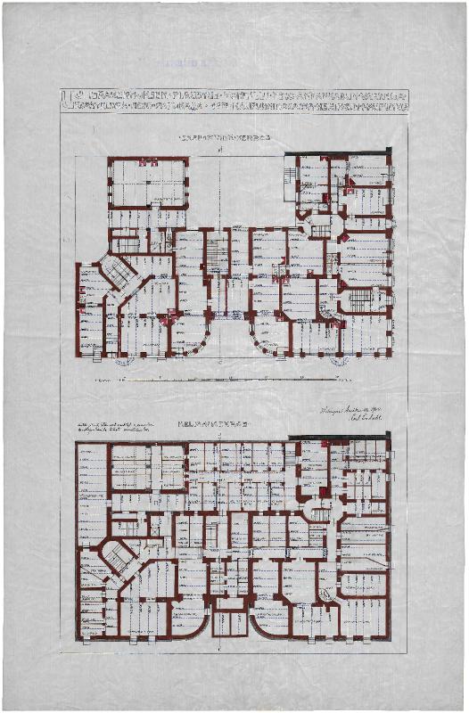 Esikatselukuva: Annankatu 22, pohjapiirros