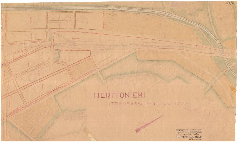 Esikatselukuva: Herttoniemi, teollisuusalueen laajennus