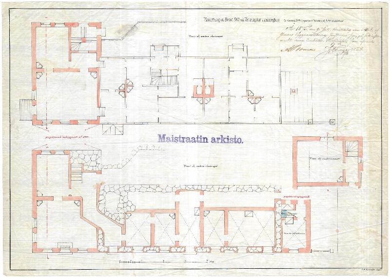 Esikatselukuva: Unioninkatu 43, pohjapiirros