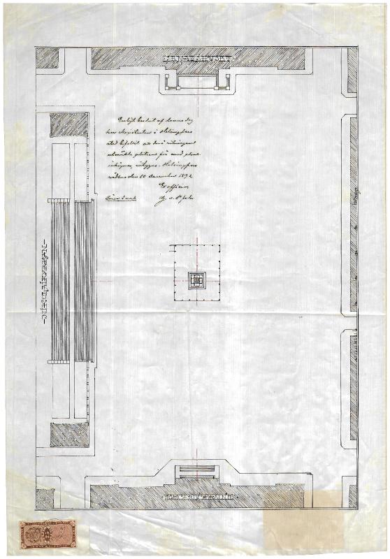 Esikatselukuva: Senaatintori, asemapiirros