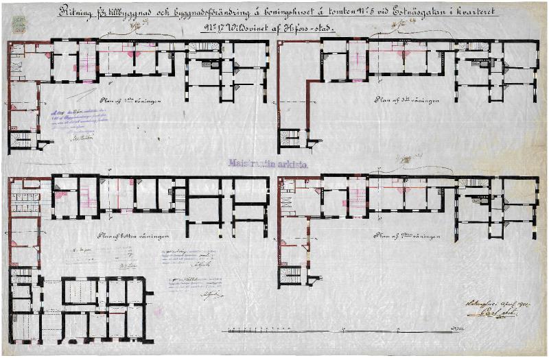 Ladataan&nbsp;Vironkatu 5, pohjapiirros