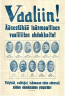 Esikatselukuva: Vaaliin! Äänestäkää isänmaallisen vaaliliiton ehdokkaita!