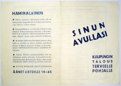 Esikatselukuva: Sinun avullasi kaupungin talous terveelle pohjalle