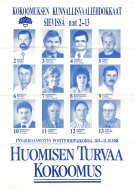 Esikatselukuva: Kokoomuksen kunnallisvaaliehdokkaat sievissä n:ot 2-13.