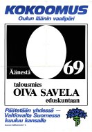 Esikatselukuva: Äänestä talousmies oiva savela eduskuntaan. 69.