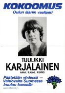Esikatselukuva: Tuulikki Karjalainen lehtori, fil.kand., Kuhmo.