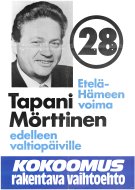 Esikatselukuva: Etelä-Hämeen voima Tapani Mörttinen edelleen valtiopäiville. 28.