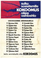 Esikatselukuva: Sulku sosialismille Kokoomus oikea vaihtoehto