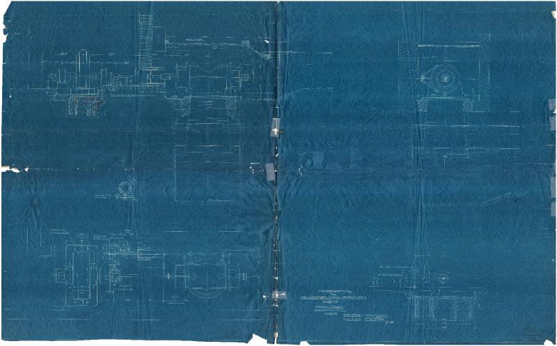 Esikatselukuva: 155 Vanhakaupunki. Voimalaitokset. Vesivoimalaitos. Vesiturbiini ja sähkögeneraattori (piirustus nro 03-4/14)
	
		R:no 9721