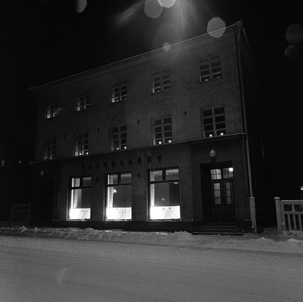 Esikatselukuva: Vasabladets redaktion på Sandögatan.