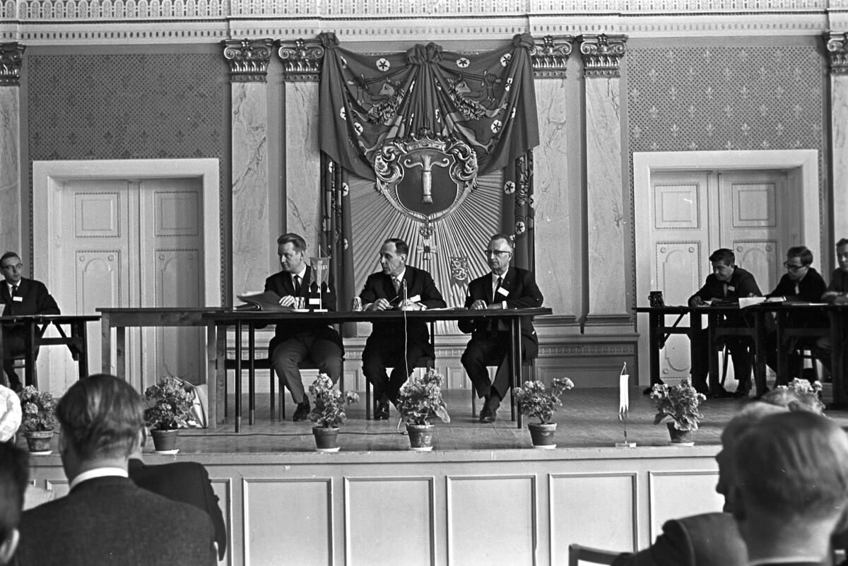 Thumbnail: SFP:s partikongress 13-14.
	
		SFP:s partikongress 13-14.6.1964.