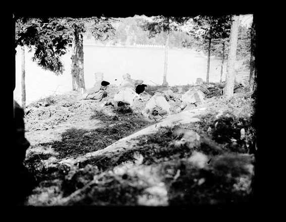 ???resource.thumbnail???: Från en skyddskårsmanöver i Barösund.