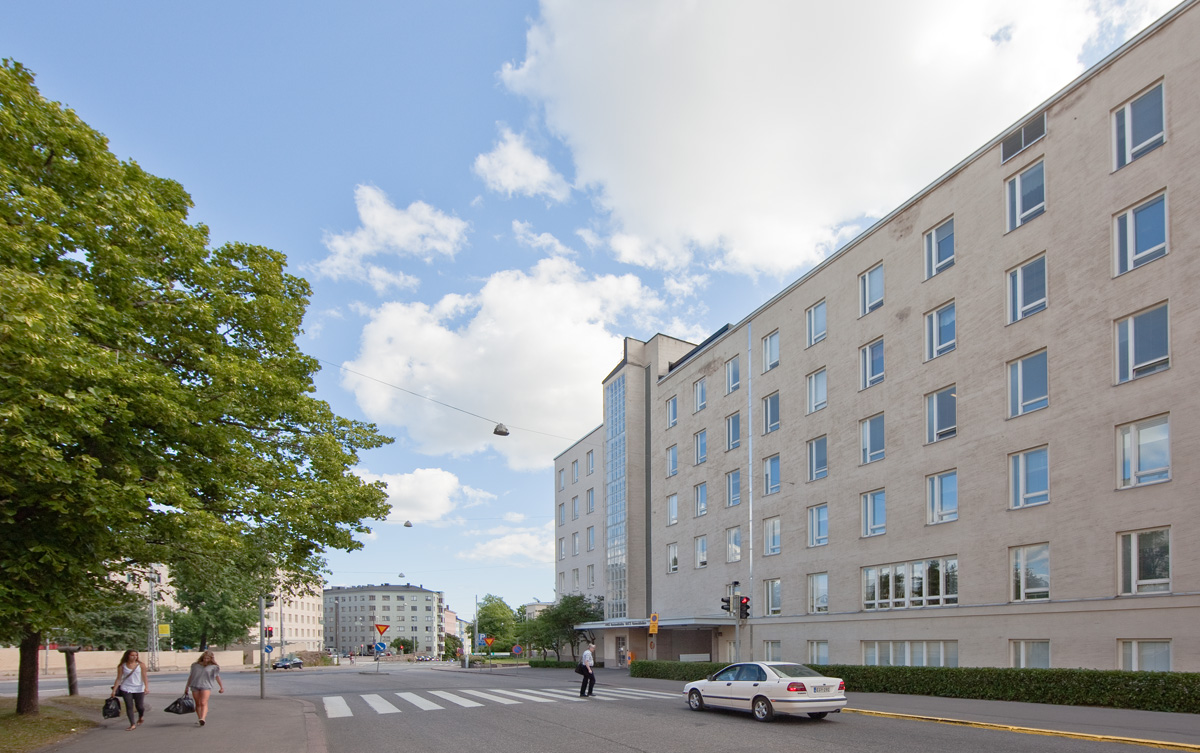 Thumbnail: "Kvinnis", inofficiellt namn för förlossningssjukhuset Kvinnokliniken.
	
		"Kvinnis", inofficiellt namn för förlossningssjukhuset Kvinnokliniken. Haartmansgatan 2.